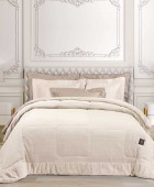 GREENWICH POLO CLUB ΚΟΥΒΕΡΤΟΠΑΠΛΩΜΑ VELVET KING PREMIUM 3965 IVORY 240Χ250 Κουβερτοπάπλωμα  king size