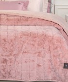 GREENWICH POLO CLUB ΚΟΥΒΕΡΤΑ FAUX FUR ΥΠΕΡΔΙΠΛΗ PREMIUM 3451 SALMON  220Χ240 ΝΕΕΣ ΑΦΙΞΕΙΣ