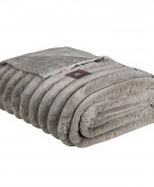 GREENWICH POLO CLUB ΚΟΥΒΕΡΤΑ FAUX FUR ΥΠΕΡΔΙΠΛΗ PREMIUM 3831 TAUPE 220Χ240 Γούνινες Υπέρδιπλες