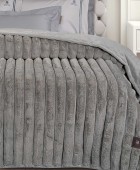 GREENWICH POLO CLUB ΚΟΥΒΕΡΤΑ FAUX FUR ΥΠΕΡΔΙΠΛΗ PREMIUM 3831 TAUPE 220Χ240 Γούνινες Υπέρδιπλες