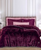 GREENWICH POLO CLUB ΚΟΥΒΕΡΤΑ FLEECE 220X240 ESSENTIAL 4440 BORDEAUX Κουβέρτες Fleece Υπέρδιπλες