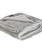 GREENWICH POLO CLUB ΚΟΥΒΕΡΤΑ FLEECE 170X240 ESSENTIAL 4439 GREY Κουβέρτες Fleece Μονές