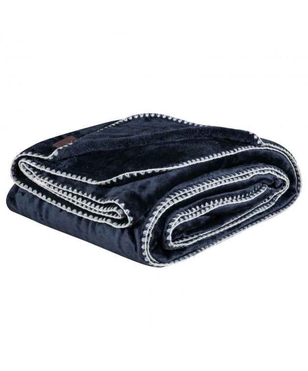 GREENWICH POLO CLUB ΚΟΥΒΕΡΤΑ FLEECE 170X240 ESSENTIAL 4442 ROYAL BLUE Κουβέρτες Fleece Μονές