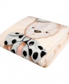 GREENWICH POLO CLUB ΚΟΥΒΕΡΤΑ VELOUR JUNIOR ESSENTIAL 8859 CREAM 160Χ220 Κουβέρτες Βελουτέ