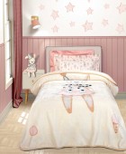 GREENWICH POLO CLUB ΚΟΥΒΕΡΤΑ VELOUR JUNIOR ESSENTIAL 8859 CREAM 160Χ220 Κουβέρτες Βελουτέ