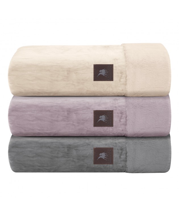 GREENWICH POLO CLUB ΡΙΧΤΑΡΙ VELVET 180Χ300 PREMIUM 3970 GREY Τριθέσιου