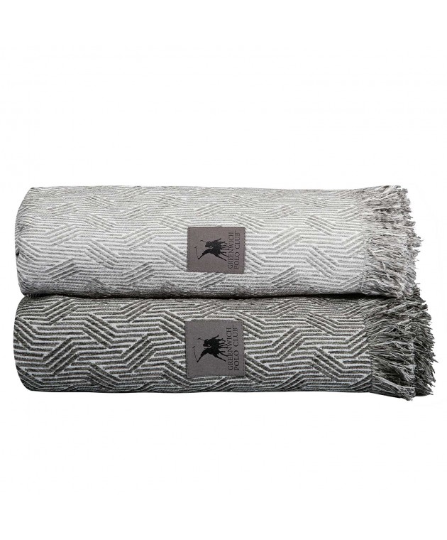 GREENWICH POLO CLUB ΡΙΧΤΑΡΙ 180Χ300 ESSENTIAL 3951 DARK GREY Τριθέσιου