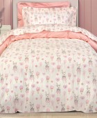 GREENWICH POLO CLUB ΣΕΤ ΠΑΠΛΩΜΑΤΟΘΗΚΗ ΜΟΝΗ ESSENTIAL 8859 IVORY, PINK 160Χ240 Παιδικές Παπλωματοθήκες