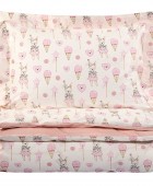 GREENWICH POLO CLUB ΣΕΤ ΠΑΠΛΩΜΑΤΟΘΗΚΗ ΜΟΝΗ ESSENTIAL 8859 IVORY, PINK 160Χ240 Παιδικές Παπλωματοθήκες