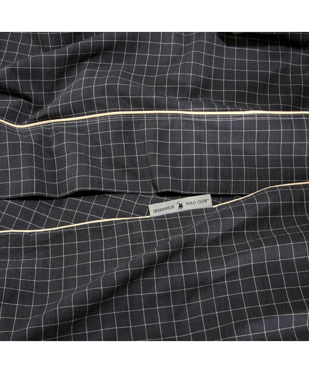 GREENWICH POLO CLUB ΠΑΠΛΩΜΑΤΟΘΗΚΗ ΣΕΤ ΥΠΕΡΔΙΠΛH ESSENTIAL 2297 BLACK 220Χ240 Παπλωματοθήκες Υπέρδιπλες