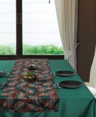 DAS HOME ΣΕΤ ΤΡΑΠΕΖΟΜΑΝΤΗΛΟ 2ΤΜΧ 140Χ220 0865 GREEN Τραπεζομάντηλα