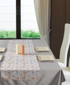 DAS HOME ΣΕΤ ΤΡΑΠΕΖΟΜΑΝΤΗΛΟ 2ΤΜΧ 140Χ220 0867 GREY Τραπεζομάντηλα