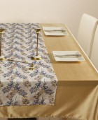 DAS HOME ΣΕΤ ΤΡΑΠΕΖΟΜΑΝΤΗΛΟ 2ΤΜΧ 140Χ180 0866 GOLDEN Τραπεζομάντηλα