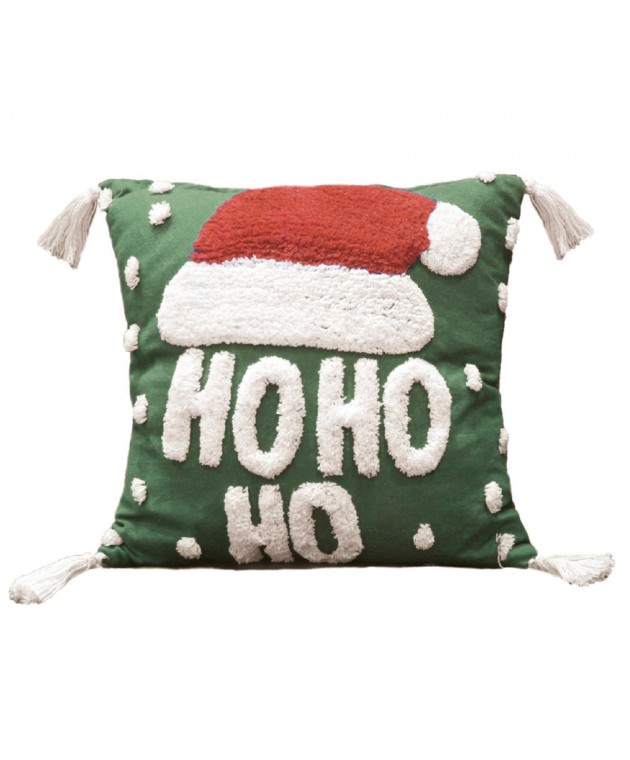 DAS HOME CHRISTMAS ΜΑΞΙΛΑΡΙ ΦΙΓΟΥΡΑΣ 40X40 0848 GREEN Μαξιλαράκια Χριστουγεννιάτικα Διακοσμητικά