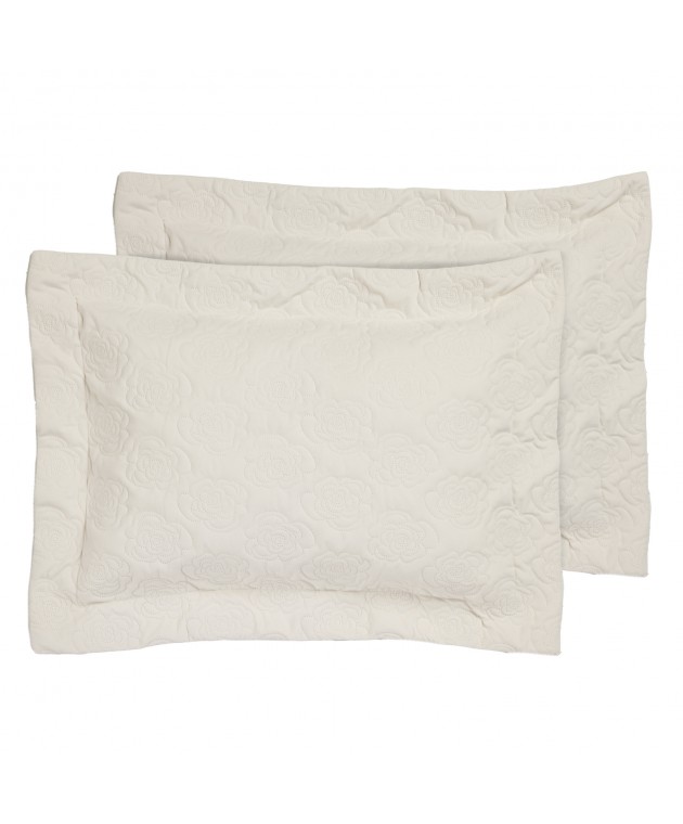 DAS HOME ΖΕΥΓΟΣ ΜΑΞΙΛΑΡΟΘΗΚΕΣ HAPPY 0288 WHITE 50Χ70+8 Μαξιλαροθήκες Μονόχρωμες