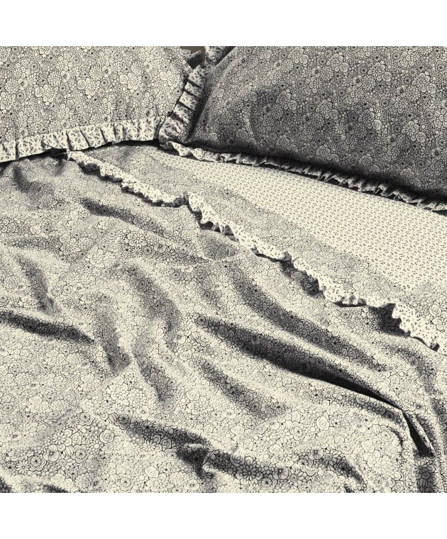 DAS HOME ΣΕΤ ΣΕΝΤΟΝΙΑ KING DAILY 3180 BEIGE, BLACK 260Χ280 Σεντόνια King Size