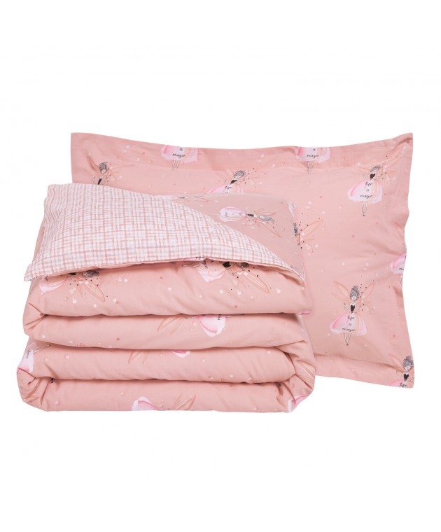 DAS KIDS ΣΕΤ ΣΕΝΤΟΝΙΑ ΜΟΝΑ 4973 PINK 170Χ260 Παιδικά Σεντόνια