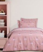 DAS KIDS ΣΕΤ ΣΕΝΤΟΝΙΑ ΜΟΝΑ 4973 PINK 170Χ260 Παιδικά Σεντόνια