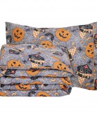 DAS KIDS ΣΕΤ ΣΕΝΤΟΝΙΑ ΜΟΝΑ 4968 GREY, ORANGE 170Χ260 Μονά