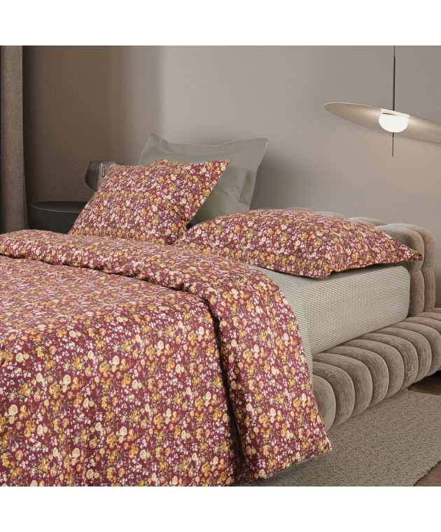 DAS HOME ΣΕΤ ΣΕΝΤΟΝΙΑ KING HAPPY 9683 BORDEAUX, GREEN 260Χ280 Σεντόνια King Size