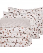 DAS HOME ΣΕΤ ΣΕΝΤΟΝΙΑ ΥΠΕΡΔΙΠΛΑ HAPPY FLANNEL 9681 BEIGE, BROWN 240Χ260 Σεντόνια Φανελένια Υπέρδιπλα