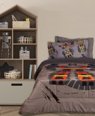 DAS KIDS ΚΟΥΒΕΡΤΟΠΑΠΛΩΜΑ 160Χ220 4974 GREY ΝΕΕΣ ΑΦΙΞΕΙΣ