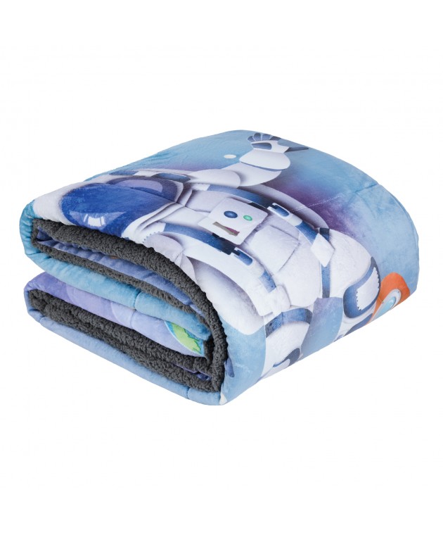DAS KIDS ΚΟΥΒΕΡΤΟΠΑΠΛΩΜΑ 160Χ220 4975 BLUE, GREY ΝΕΕΣ ΑΦΙΞΕΙΣ