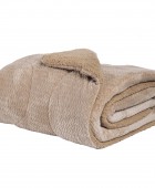 DAS HOME ΚΟΥΒΕΡΤΟΠΑΠΛΩΜΑ SHERPA ΜΟΝΟ 1367 TAUPE 160Χ220 Κουβερτοπαπλώματα Μονά