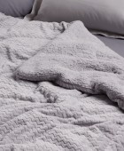 DAS HOME ΚΟΥΒΕΡΤΟΠΑΠΛΩΜΑ SHERPA ΜΟΝΟ 1368 GREY 160Χ220 Κουβερτοπαπλώματα Μονά