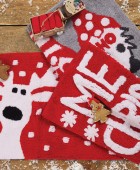 DAS HOME ΤΑΠΕΤΟ ΜΠΑΝΙΟΥ 50Χ80 CHRISTMAS 0850 RED ΝΕΕΣ ΑΦΙΞΕΙΣ