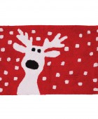 DAS HOME ΤΑΠΕΤΟ ΜΠΑΝΙΟΥ 50Χ80 CHRISTMAS 0850 RED ΝΕΕΣ ΑΦΙΞΕΙΣ