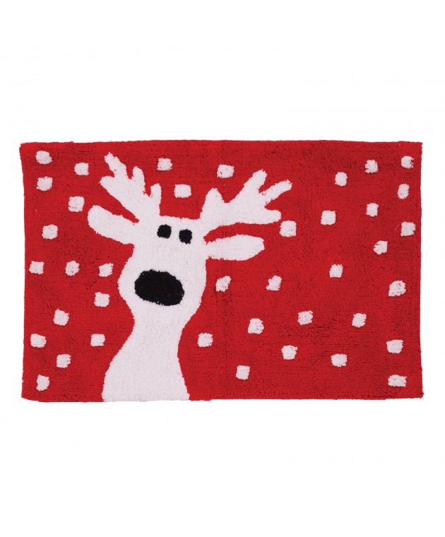 DAS HOME ΤΑΠΕΤΟ ΜΠΑΝΙΟΥ 50Χ80 CHRISTMAS 0850 RED ΝΕΕΣ ΑΦΙΞΕΙΣ