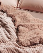 DAS HOME ΚΟΥΒΕΡΤΟΠΑΠΛΩΜΑ SHERPA ΜΟΝΟ 1363 NUDE 160Χ220 Κουβερτοπαπλώματα Μονά