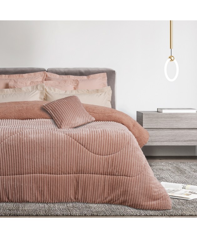 DAS HOME ΚΟΥΒΕΡΤΟΠΑΠΛΩΜΑ SHERPA ΜΟΝΟ 1363 NUDE 160Χ220 Κουβερτοπαπλώματα Μονά