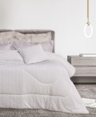 DAS HOME ΚΟΥΒΕΡΤΟΠΑΠΛΩΜΑ SHERPA ΜΟΝΟ 1364 WHITE 160Χ220 Κουβερτοπαπλώματα Μονά