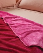 DAS KIDS ΚΟΥΒΕΡΤΑ VELOUR MONH 0294 PINK 160Χ220 Κουβέρτες Βελουτέ