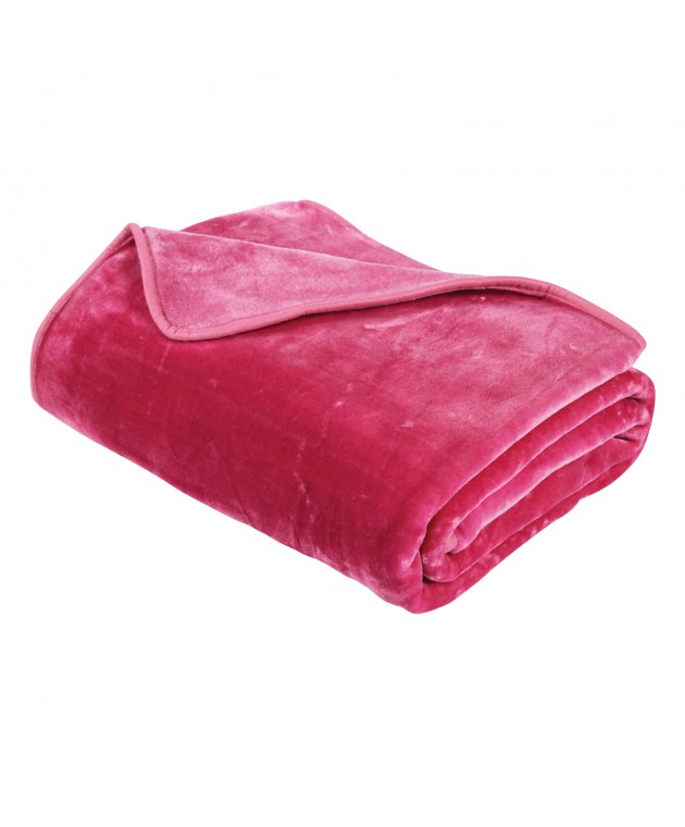 DAS KIDS ΚΟΥΒΕΡΤΑ VELOUR MONH 0294 PINK 160Χ220 Κουβέρτες Βελουτέ