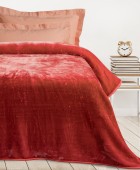 DAS KIDS ΚΟΥΒΕΡΤΑ VELOUR MONH 0295 NUDE 160Χ220 Κουβέρτες Βελουτέ