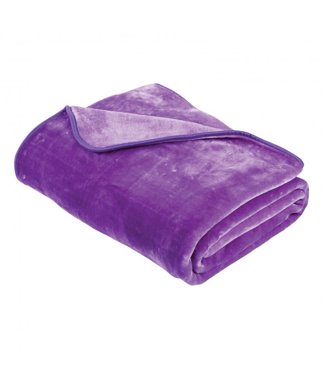 DAS KIDS ΚΟΥΒΕΡΤΑ VELOUR MONH 0296 PURPLE 160Χ220 Κουβέρτες Βελουτέ