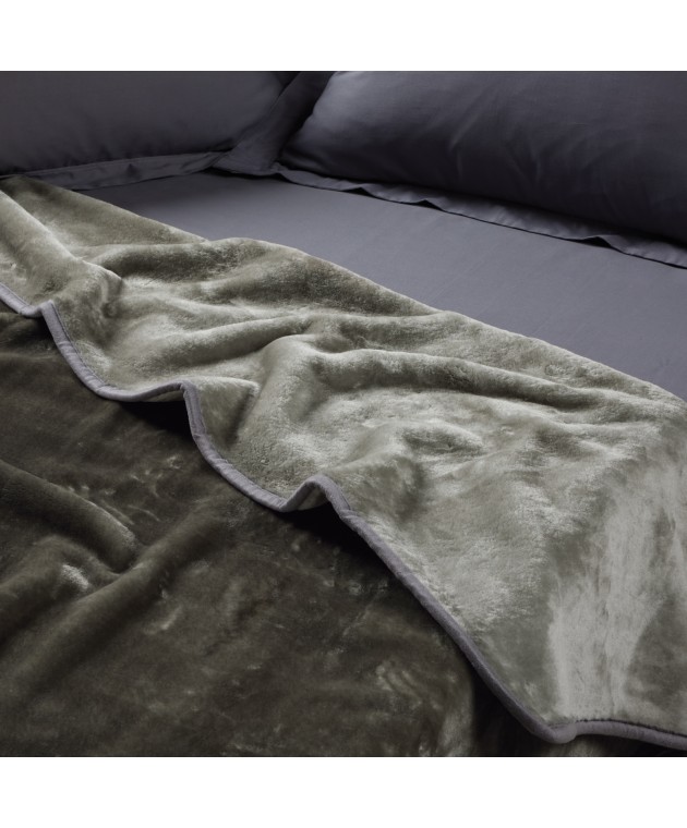DAS KIDS ΚΟΥΒΕΡΤΑ VELOUR MONH 0290 GREY 160Χ220 Κουβέρτες Βελουτέ