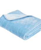 DAS KIDS ΚΟΥΒΕΡΤΑ VELOUR MONH 0291 BABY BLUE 160Χ220 Κουβέρτες Βελουτέ