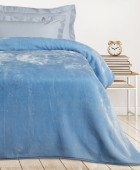 DAS KIDS ΚΟΥΒΕΡΤΑ VELOUR MONH 0291 BABY BLUE 160Χ220 Κουβέρτες Βελουτέ