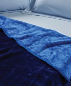 DAS KIDS ΚΟΥΒΕΡΤΑ VELOUR MONH 0292 BLUE 160Χ220 Κουβέρτες Βελουτέ