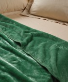 DAS KIDS ΚΟΥΒΕΡΤΑ VELOUR MONH 0293 GREEN 160Χ220 Κουβέρτες Βελουτέ