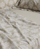 DAS HOME ΣΕΤ ΠΑΠΛΩΜΑΤΟΘΗΚΗ ΥΠΕΡΔΙΠΛΗ HAPPY 9689 TAUPE 220Χ240 Παπλωματοθήκες Υπέρδιπλες