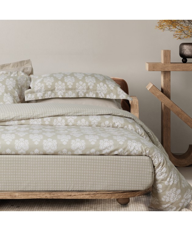 DAS HOME ΣΕΤ ΠΑΠΛΩΜΑΤΟΘΗΚΗ ΥΠΕΡΔΙΠΛΗ HAPPY 9689 TAUPE 220Χ240 Παπλωματοθήκες Υπέρδιπλες