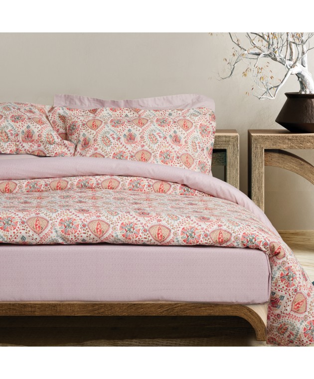 DAS HOME ΣΕΤ ΠΑΠΛΩΜΑΤΟΘΗΚΗ ΜΟΝΗ CASUAL 5437 MULTICOLOR 160Χ240 Παπλωματοθήκες Μονές