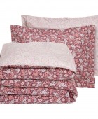 DAS HOME ΣΕΤ ΠΑΠΛΩΜΑΤΟΘΗΚΗ ΜΟΝΗ CASUAL 5433 BORDEAUX, NUDE 160Χ240 Παπλωματοθήκες Μονές