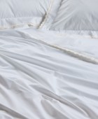 DAS HOME ΠΑΠΛΩΜΑΤΟΘΗΚΗ ΣΕΤ KING PRESTIGE 1708 WHITE 240Χ260 Παπλωματοθήκες King Size Μονόχρωμες