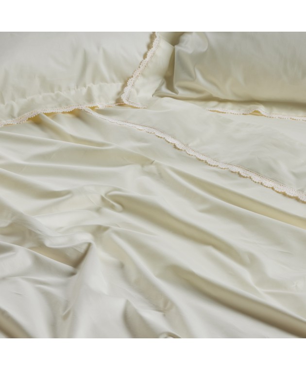 DAS HOME ΠΑΠΛΩΜΑΤΟΘΗΚΗ ΣΕΤ KING PRESTIGE 1709 ECRU 240Χ260 Παπλωματοθήκες King Size Μονόχρωμες